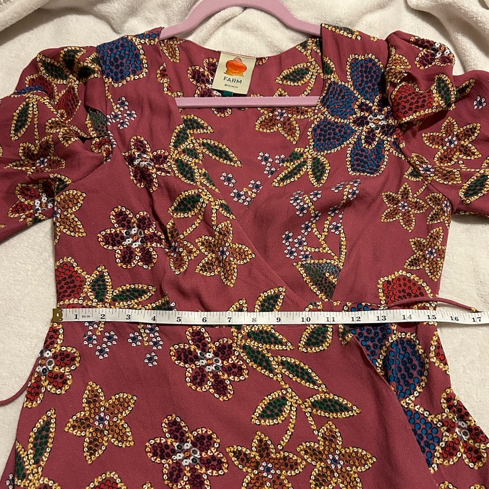 Farm Rio Wrap Blouse - Picture 6 of 8